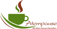 Logo Atempause - eine Tasse Kaffe