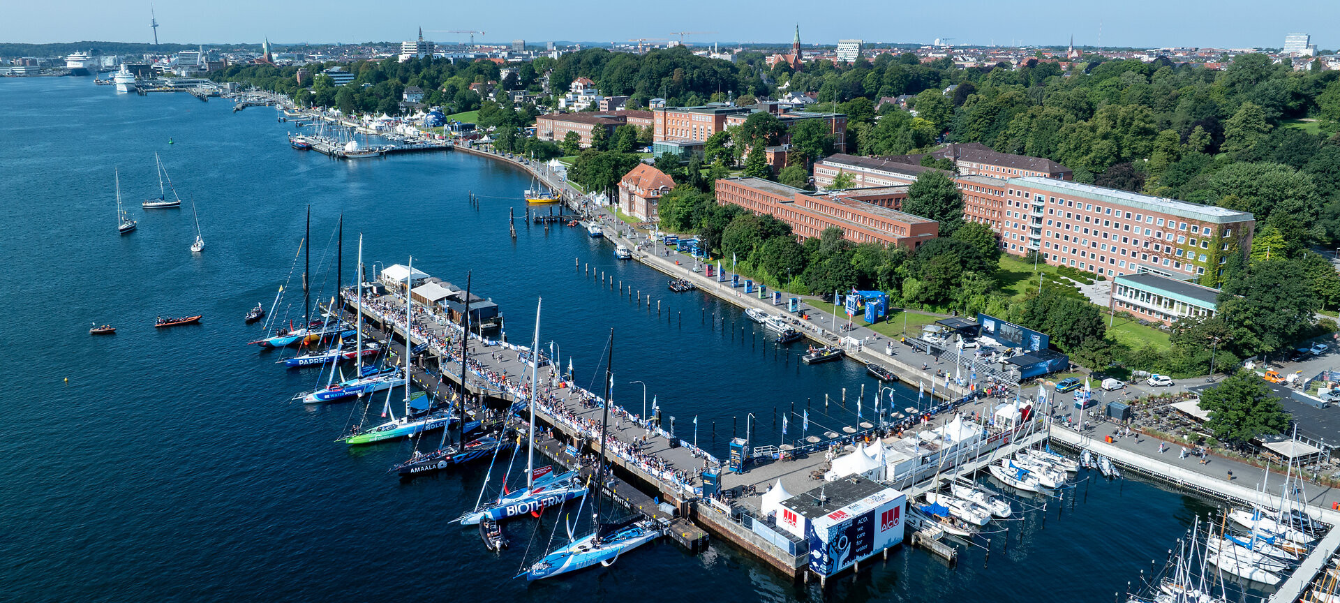 Luftaufnahme Ocean Race Europe 2025