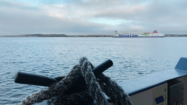 Stenaline at Kiel Fjord