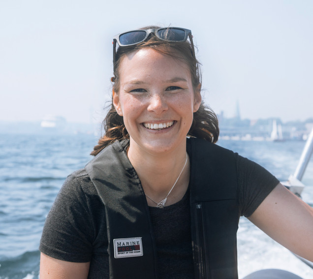 Greta-Sophie Strauß on board