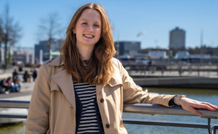 Quartiersmanagerin Isabell Koszowski