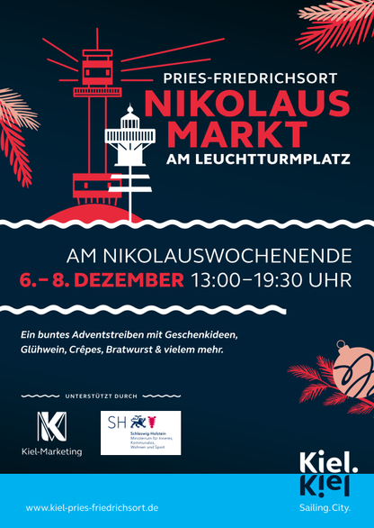 Plakat Nikolausmarkt Friedrichsort