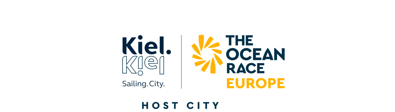 Logos The Ocean Race Europe, Kiel.Sailing.City und Kiel-Marketing